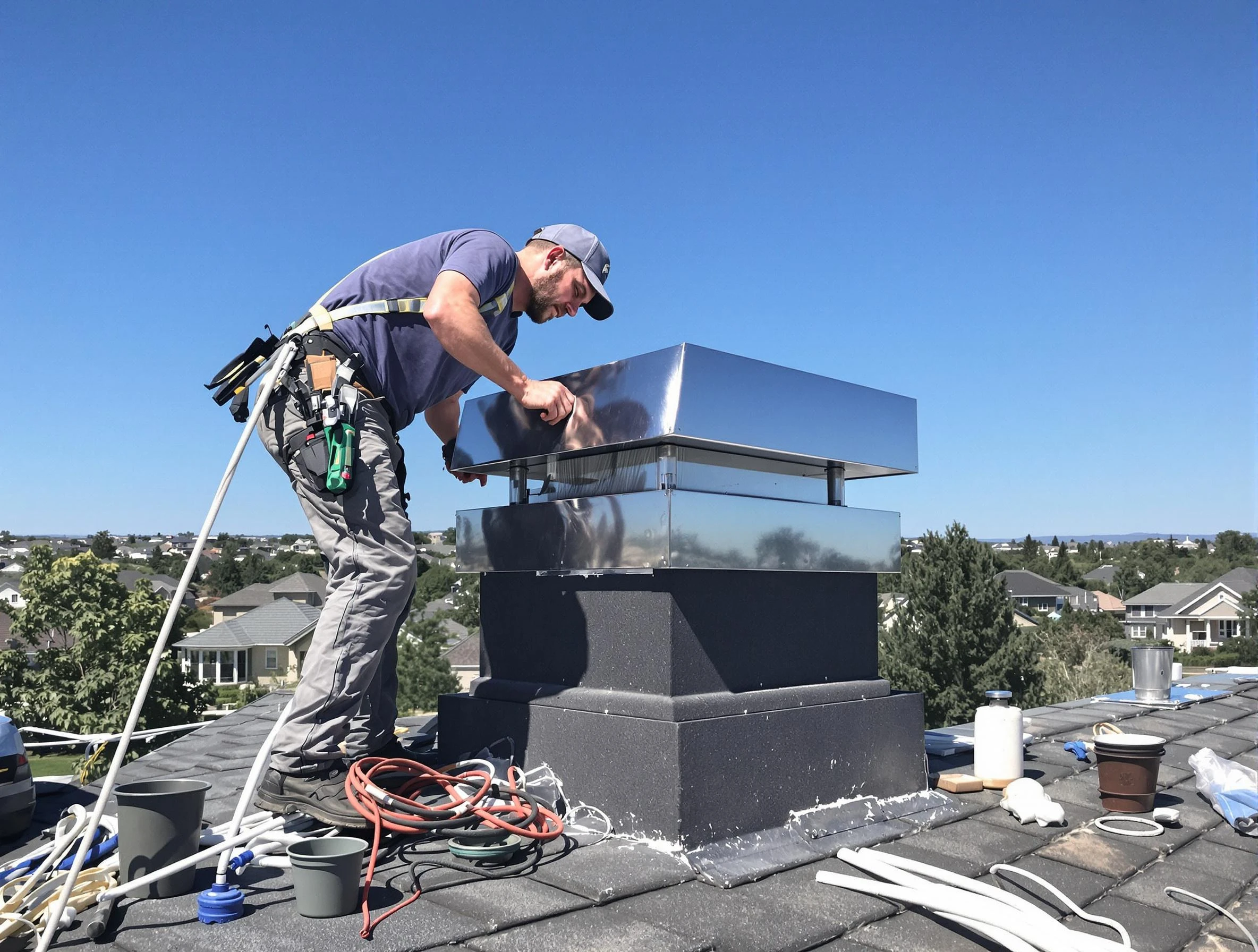Chimney Cap Services service in Egg Harbor, NJ