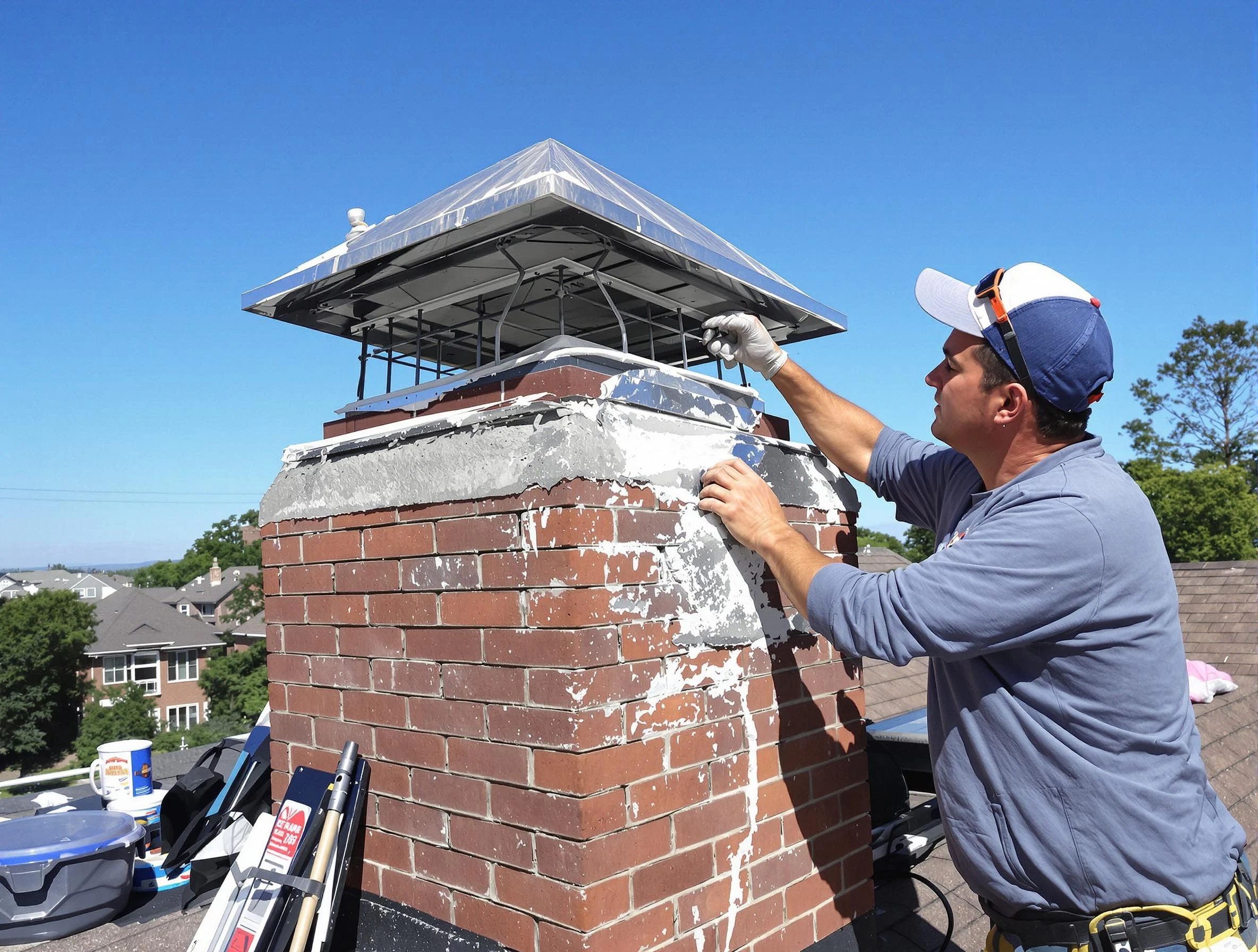 Chimney Crown Services service in Egg Harbor, NJ